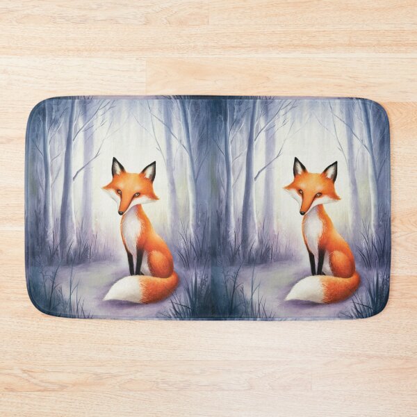 Item preview, Whimsical Fox. Fantasy cute fox, magical forest, enchanting woodland, vintage fox designed and sold by FoxVibes.