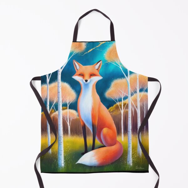 Artikelvorschau, Wunderlicher Fuchs. Niedlicher Fantasiefuchs, magischer Wald, zauberhaftes Waldland, Vintage-Fuchs entworfen und verkauft von FoxVibes.