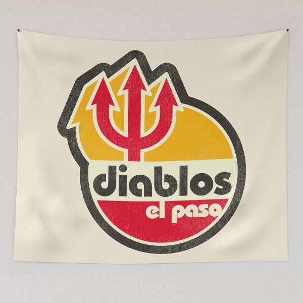 Artikelvorschau, El Paso Diablos Baseball Team entworfen und verkauft von darklordpug.