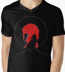 David Bowie Tribute Men's V-Neck T-Shirt