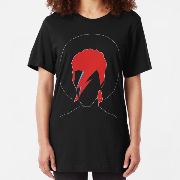 David Bowie Tribute Slim Fit T-Shirt