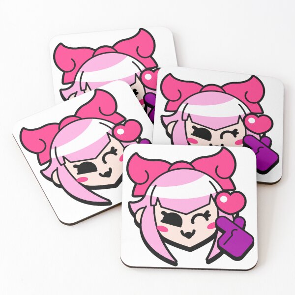 Item preview, melodie heart pin sticker designed and sold by jumpinjanet.