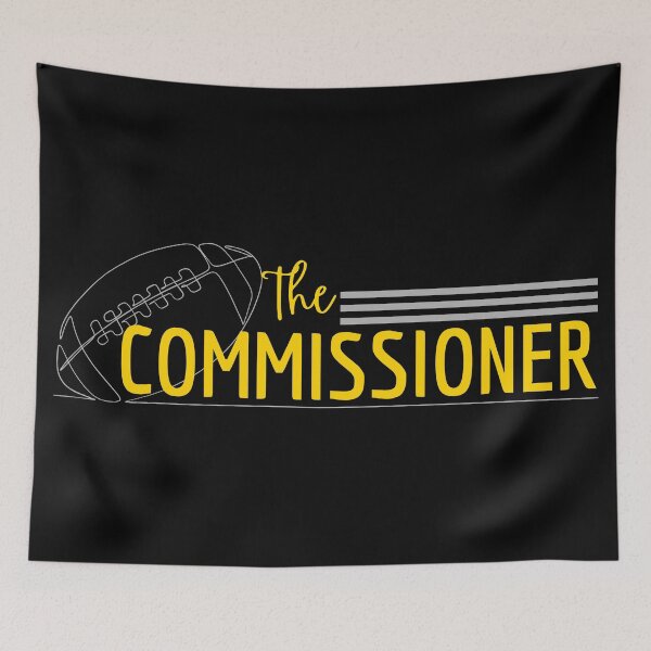 Item preview, The Commissioner, Fantasy Football League designed and sold by Teetreasure2.