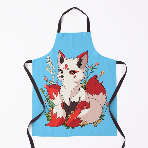 Item preview, Kitsune - fox flower garden designed and sold by SheboahArt.