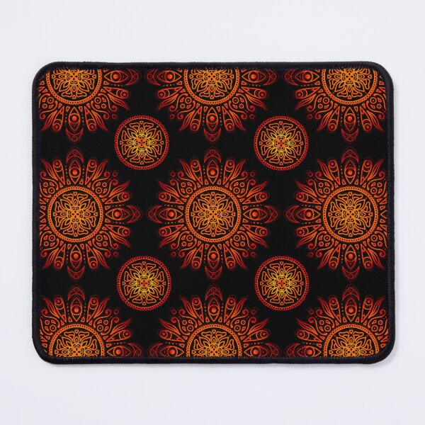 Item preview, Mandala pattern - red designed and sold by CoffinBoneArt.