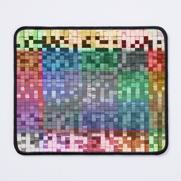 Item preview, Colorful pixelated I designed and sold by MAMA.art.Rio <Marsailhe_Milward>.