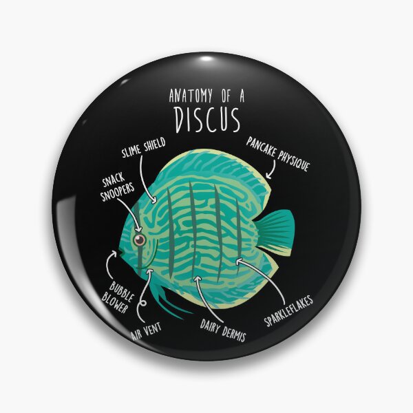 Item preview, Discus Fish Anatomy designed and sold by Clara Hollins.