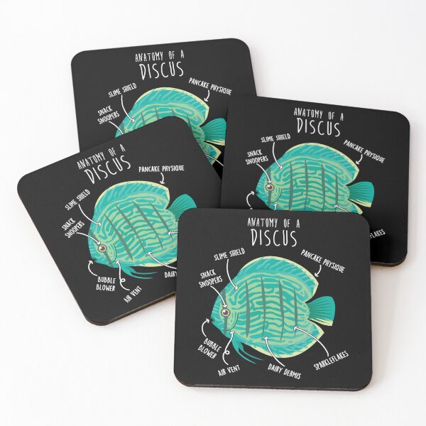 Item preview, Discus Fish Anatomy designed and sold by Clara Hollins.