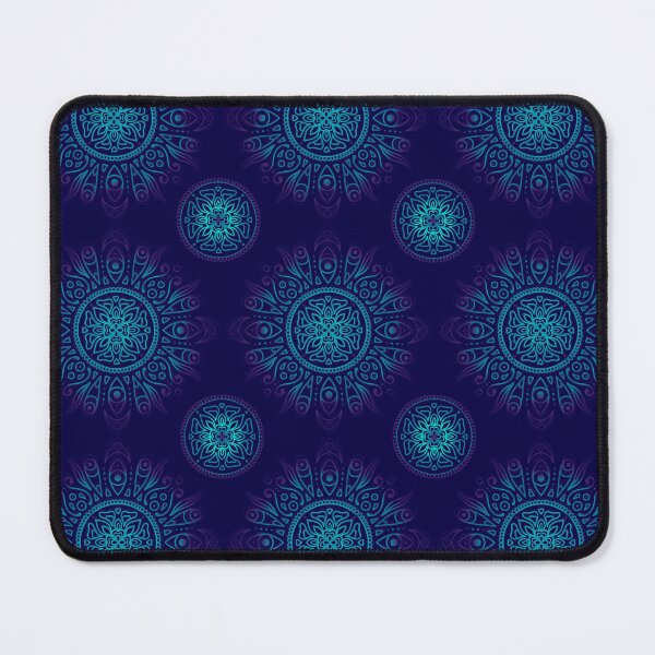 Item preview, Copy of Mandala pattern - aqua designed and sold by CoffinBoneArt.