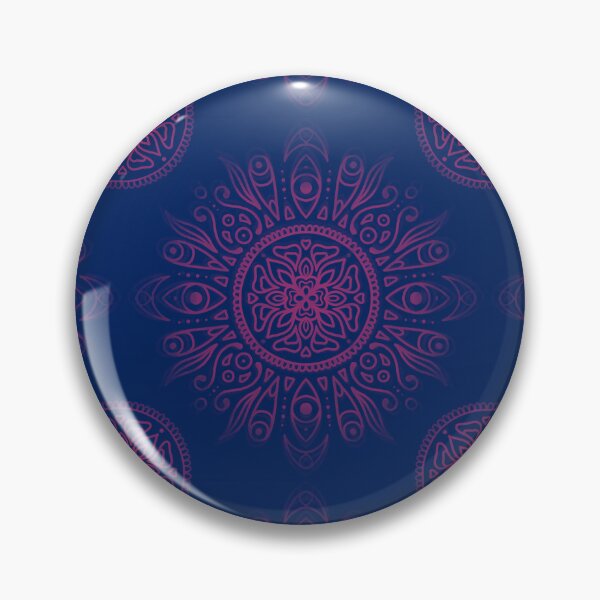 Item preview, Mandala pattern - lilac designed and sold by CoffinBoneArt.