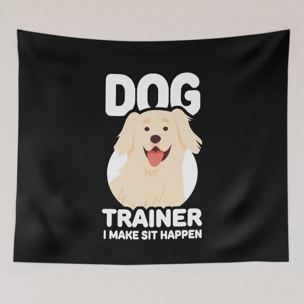 Item preview, Dog Trainer Golden Retriever Labrador designed and sold by Clara Hollins.