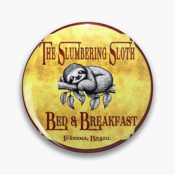 Item preview, Slumbering Sloth B&B designed and sold by Foxlindesigns.