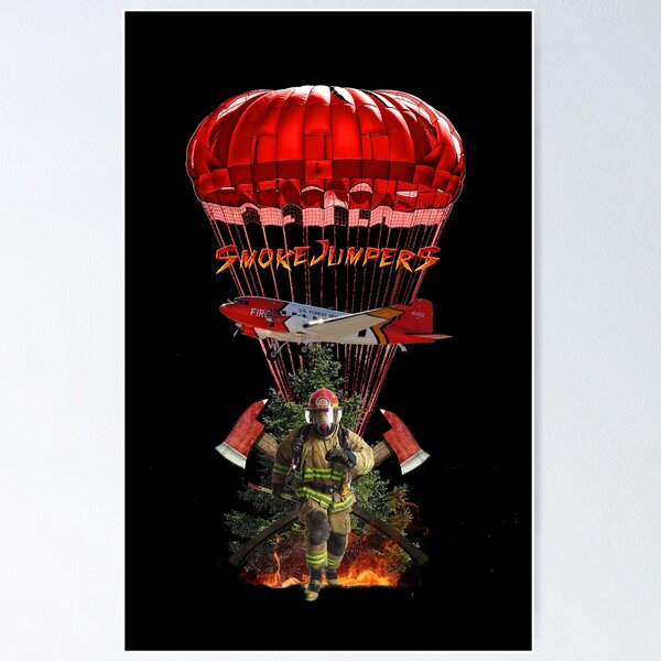 Item preview, EXCLUSIVE SMOKEJUMPERS SERIES designed and sold by THE AMERICAN TEEVANGELIST.