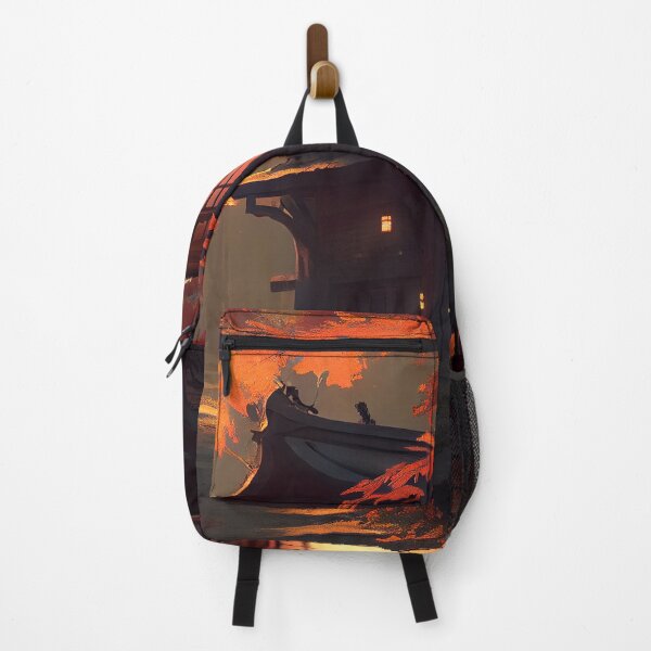 Item preview, Autumn Night Light Bright Illuminated Landscape Artwork designed and sold by PrecisionByAJSM.