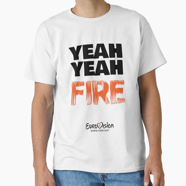 Item preview, Yeah Yeah Fire - Fuego by Eleni Foureira Merchandise - Eurovision Merch designed and sold by Halla-Merch.