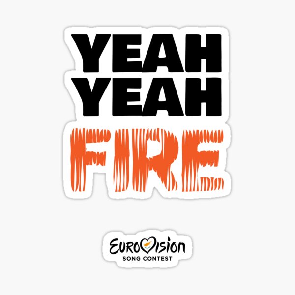 Item preview, Yeah Yeah Fire - Fuego by Eleni Foureira Merchandise - Eurovision Merch designed and sold by Halla-Merch.