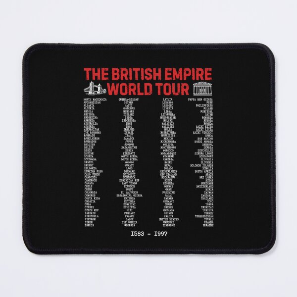 Item preview, British Empire World Tour designed and sold by WartimeTShirts.