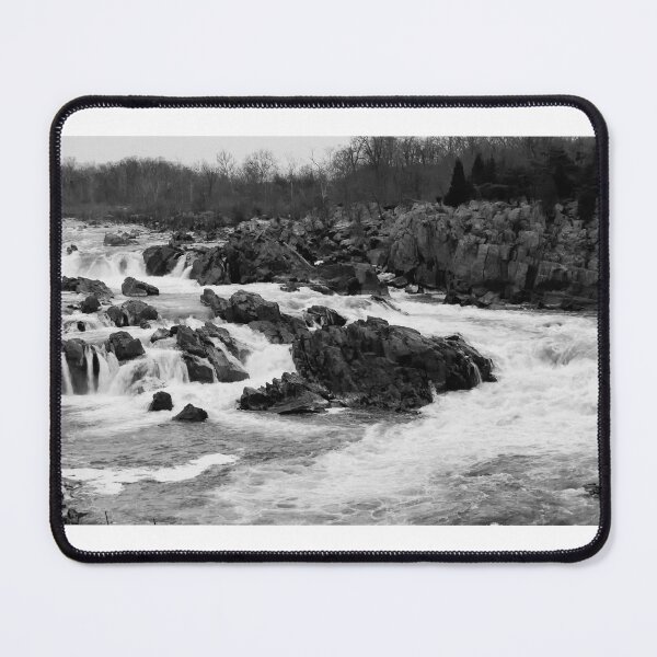 Item preview, Great Falls Maryland USA Panorama in Black and White designed and sold by TonyCrehan.