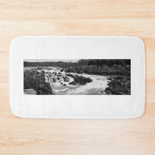 Item preview, Great Falls Maryland USA Panorama in Black and White designed and sold by TonyCrehan.