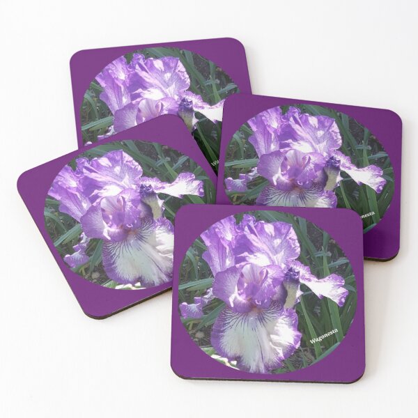 Item preview, Floral Lavender and White Iris by Wagonesta  designed and sold by Wagonesta.