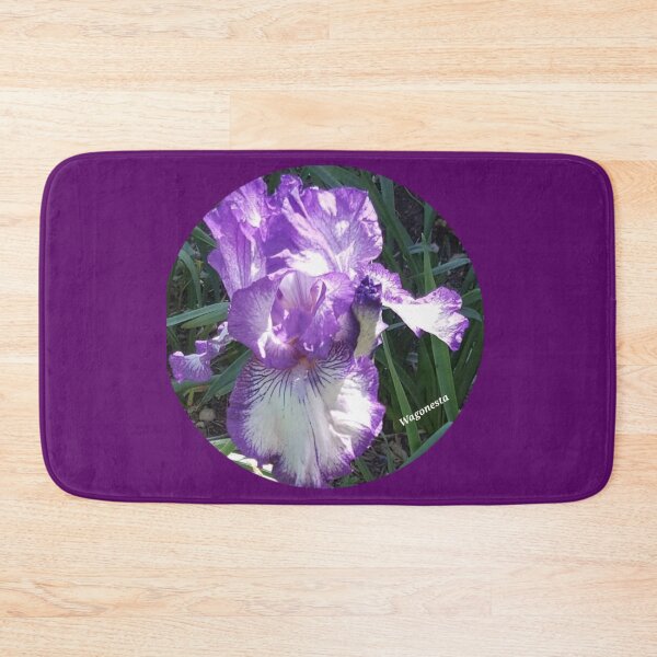 Item preview, Floral Lavender and White Iris by Wagonesta  designed and sold by Wagonesta.
