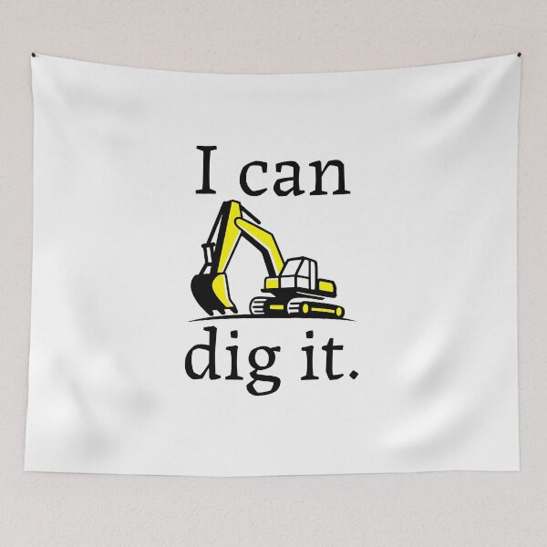 Item preview, I can dig it designed and sold by SilverFoxxShop.