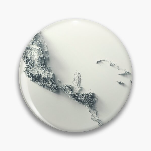 Item preview, Central America Shaded Relief Map 3D digitally-rendered designed and sold by ThinkAboutMaps.