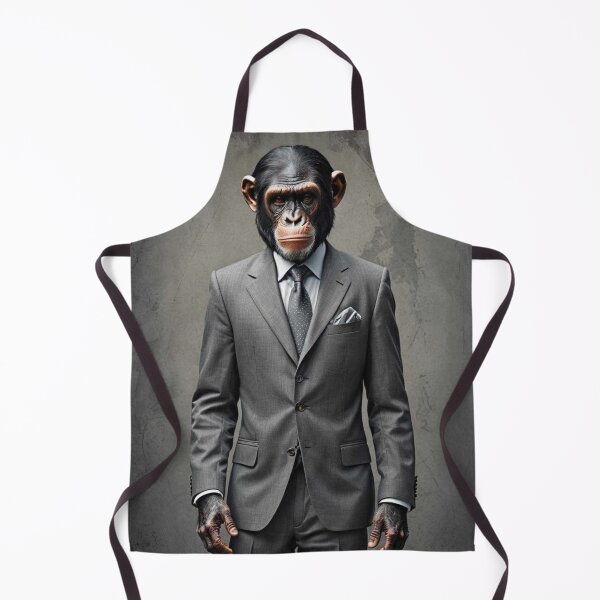 Item preview, Chimp in a Suit designed and sold by Generic RedHead Designs.