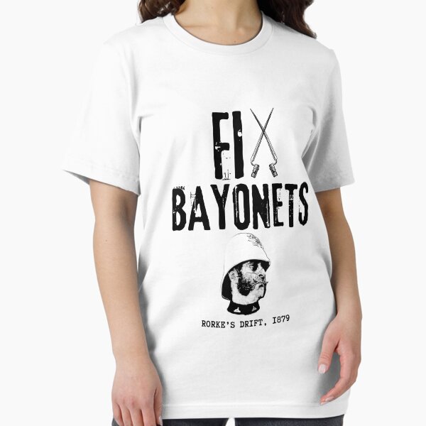 Item preview, Fix Bayonets - ZULU designed and sold by WartimeTShirts.