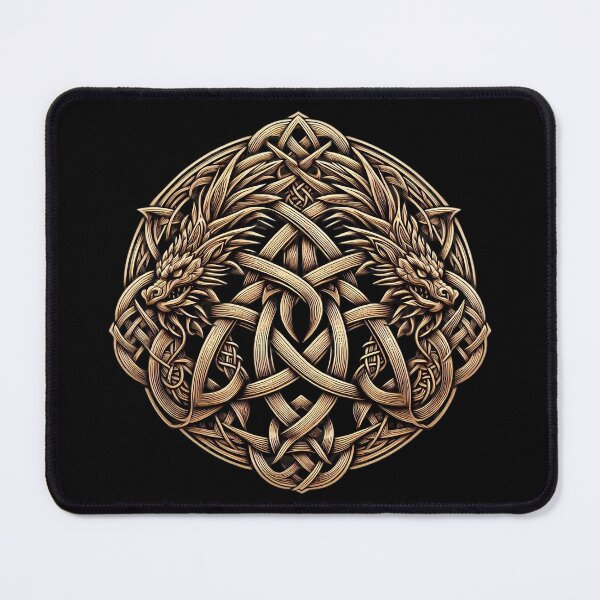 Item preview, Jörmungandr of Norse Lore Protecting Trinity Knot designed and sold by HolidayT-Shirts.