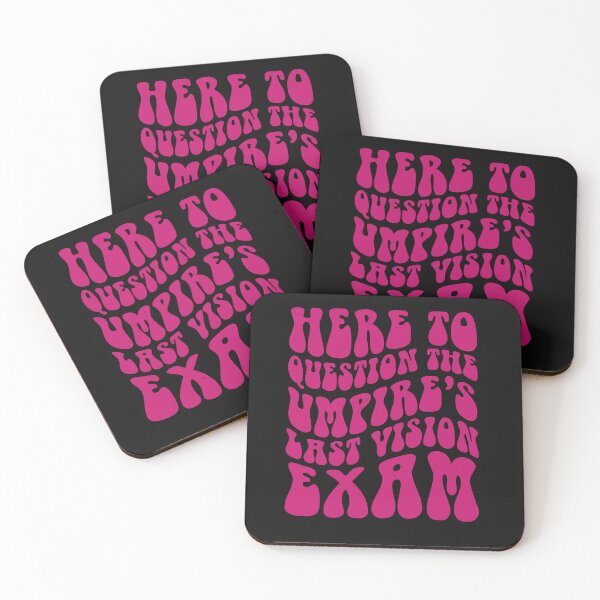 Item preview, Here To Question The Umpire's Last Vision Exam designed and sold by AlienOccupation.