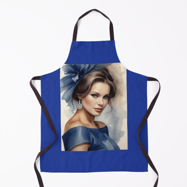 Item preview, Mysterious Lady with a Blue Bow designed and sold by KilianSzmid.