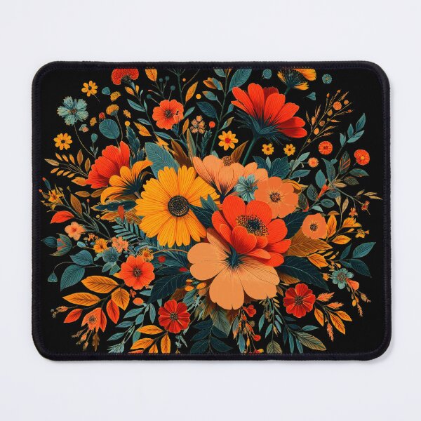 Item preview, Vintage Floral Bouquet T-Shirt Design – Retro Flower Pattern designed and sold by HAFIZ-DP.