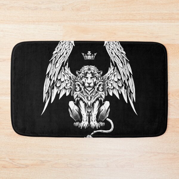 Item preview, Winged Lion with Crown Design designed and sold by MichaelHoweArts.