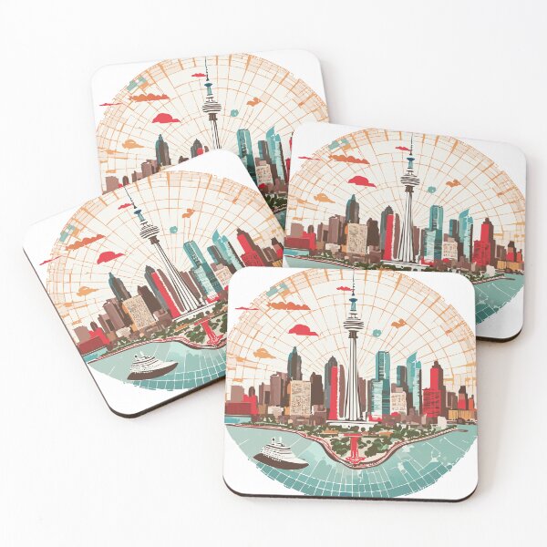 Item preview, Toronto City Map Art Print – Made in Toronto designed and sold by itsbyshawn.
