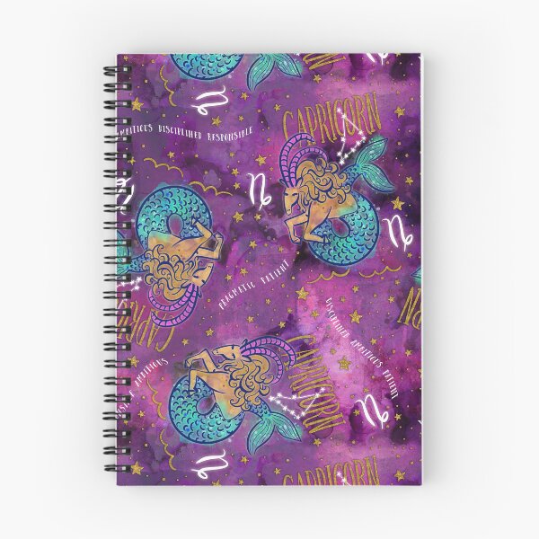 Item preview, Capricorn Zodiac Sign for birthdays from December 22 - January 19. designed and sold by KariSmithDes.
