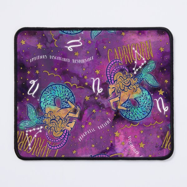 Item preview, Capricorn Zodiac Sign for birthdays from December 22 - January 19. designed and sold by KariSmithDes.