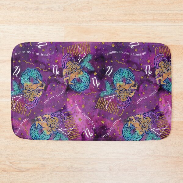 Item preview, Capricorn Zodiac Sign for birthdays from December 22 - January 19. designed and sold by KariSmithDes.