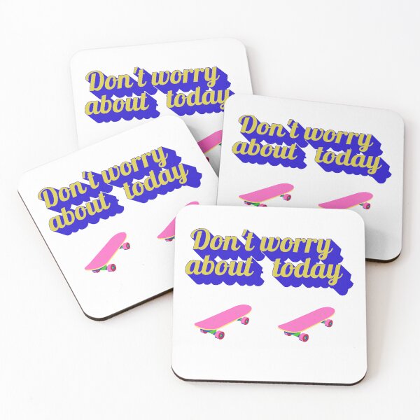 Item preview, "Don't Stress, Skate the Day Away!" designed and sold by JAMESAMORN.