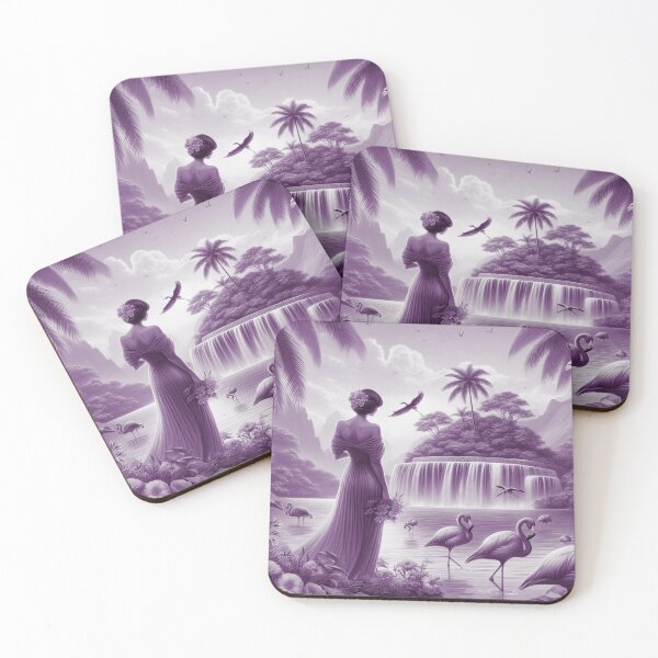 Item preview, Violet lady in Paradise Island  designed and sold by R-Creation.