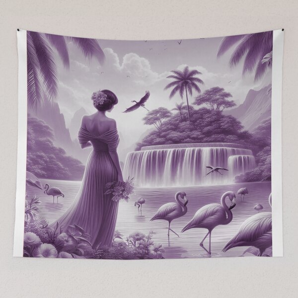 Item preview, Violet lady in Paradise Island  designed and sold by R-Creation.