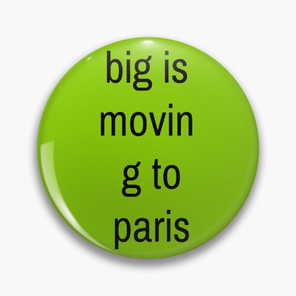 Item preview, big is moving to paris designed and sold by oliviag-art.
