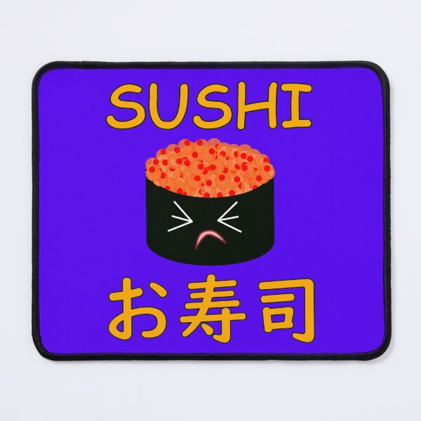 Item preview, Unhappy Gunkan Ikura Sushi English Japanese orange designed and sold by HoppRock.