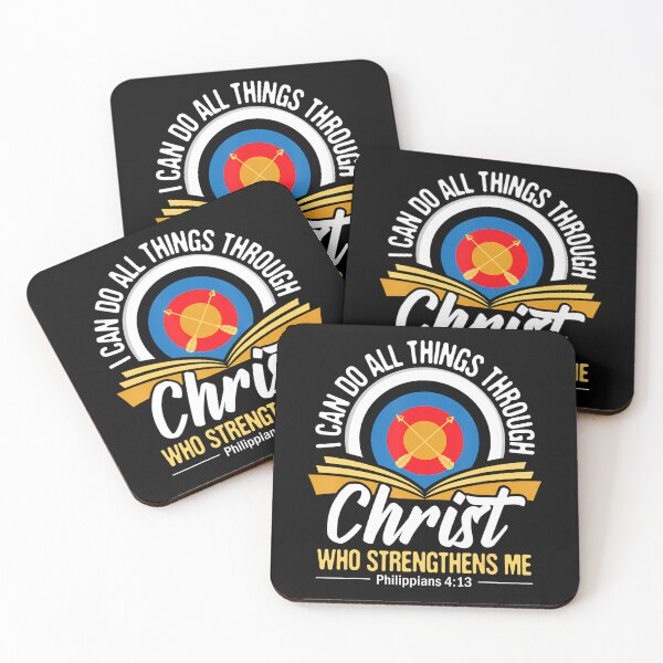Item preview, I Can Do All Things Through Christ Christian Archer Archery designed and sold by SHARON COUNTS.
