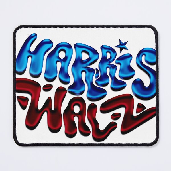 Item preview, Harris Walz Blue Red designed and sold by unimajinasi.