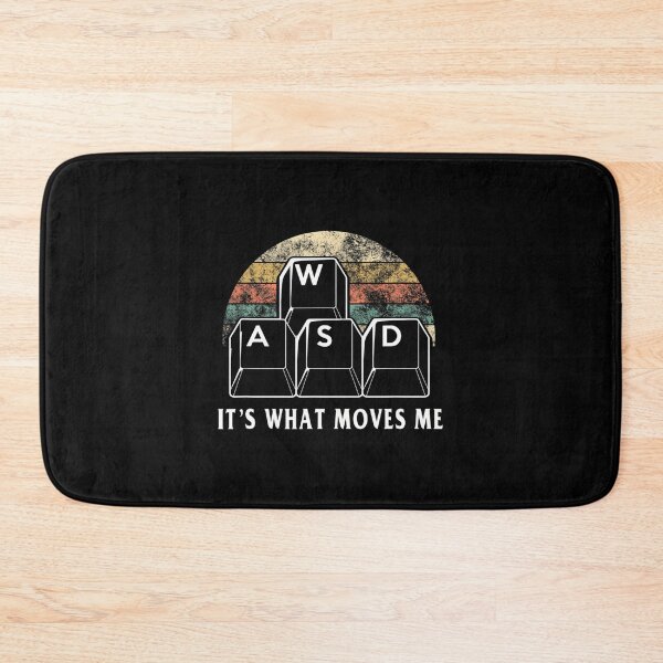 Artikelvorschau, WASD It's What Moves Me - Lustiges PC-Gamer-Computer-Nerd-Geschenk entworfen und verkauft von SHARON COUNTS.