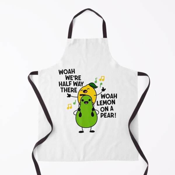 Item preview, Woah We're Half Way There Woah Lemon On A Pear designed and sold by SHARON COUNTS.