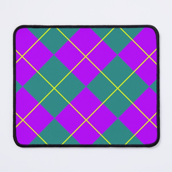 Item preview, 2D purple and teal Argyle Pattern designed and sold by TheRulerofEarth.