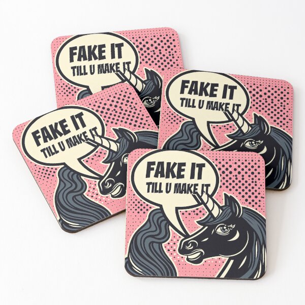 Item preview, Fake It Till U Make It designed and sold by humanalien.
