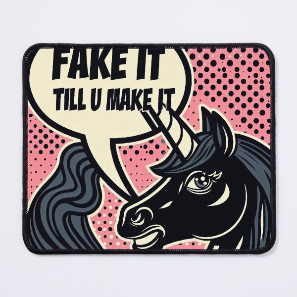 Item preview, Fake It Till U Make It designed and sold by humanalien.